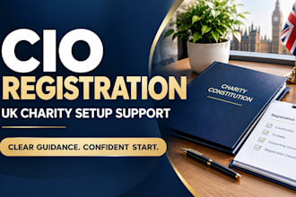 help register a charitable incorporated organisation cio in england and wales