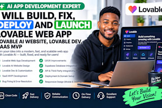 build, fix, deploy lovable web app, lovable ai website, lovable dev, saas mvp