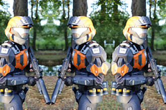 custom cosplay creation 3d cosplay odst armor design wearable sizing 3d printing