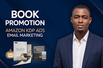 promote your book with amazon KDP ads and targeted email campaigns