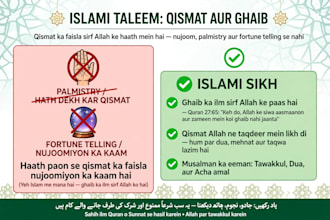 do design 3 modern islamic educational posts