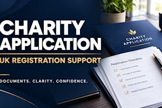 help prepare your UK charity registration application and documents