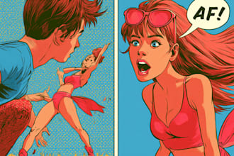 be your comic book artist for nsfw comic