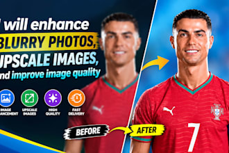 restore old photos and enhance image quality
