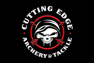 make hunting fishing archery hooks arrows logo