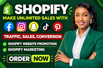 boost shopify store sales, shopify dropshipping marketing or website promotion