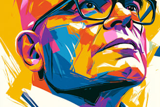 do a political cartoon art