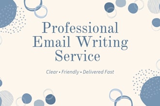 craft professional emails and business messages