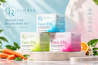 professional cosmetic packaging design, skincare and beauty packaging