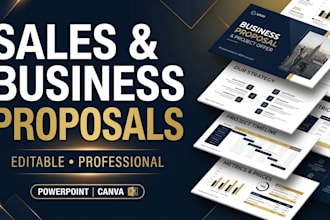 design german editable sales proposal and business proposal presentation