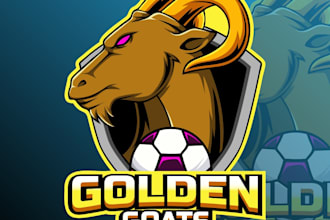 design creative beautiful goat logo for your business
