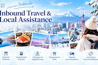 help you plan your trip to hokkaido, japan with local insights in english