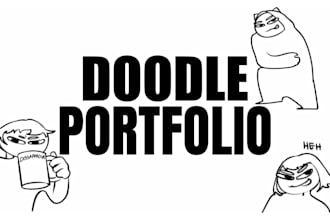 draw you silly doodles in very neat way