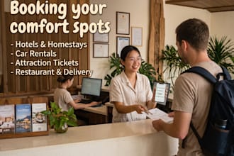 book your hotel, homestay, and restaurants in china