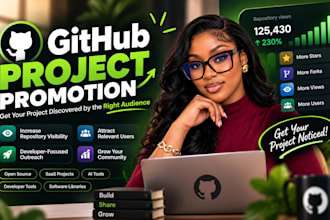 promote your github project with targeted marketing