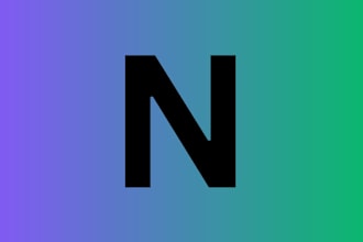 create minimalist favicon logo design