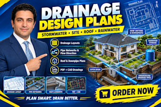 design stormwater drainage, site drainage, rainwater drainage, roof drainage