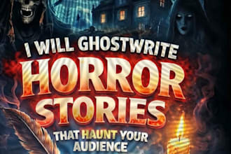 write original scary horror stories and ghost stories