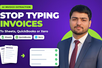 automate invoice and receipt extraction to sheets quickbooks or xero