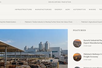 develop a full stack website