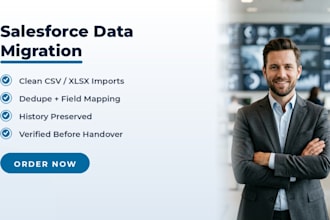 migrate and clean your data into salesforce safely