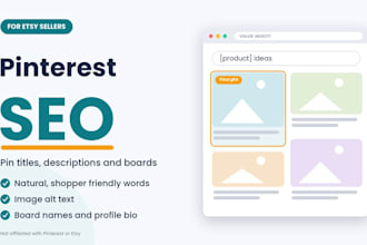 do pinterest SEO for your etsy shop pins and boards