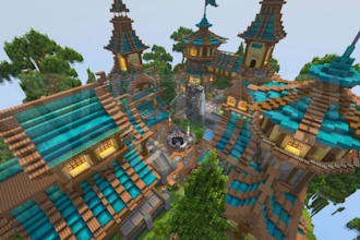 build professional minecraft spawn, maps and bases for you