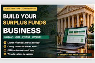 build and launch your surplus funds asset recovery business