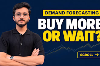 forecast product demand to help you plan inventory reorders