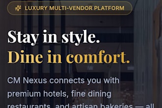 build multi vendor food delivery and hotel booking app with source code