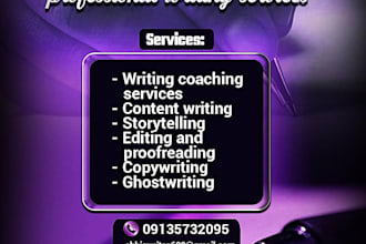 be your professional content writer
