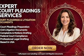draft persuasive legal responses, answers, and civil court filings