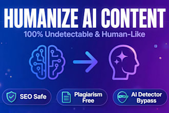 humanize ai content and make it undetectable