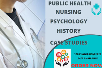 professionally write nursing, public health and healthcare articles