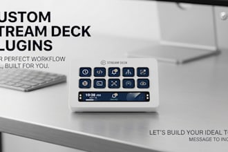build custom elgato stream deck plugins and api integrations