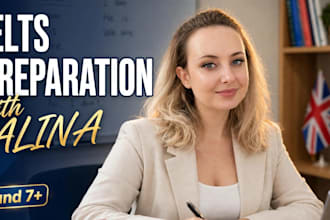 prepare you for ielts, teach conversation and grammar