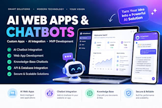 build ai web apps and integrate ai chatbot