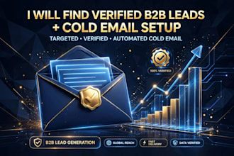 do b2b lead generation and cold email outreach for your agency