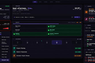 create a personal dashboard