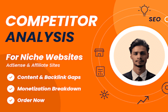 do niche website competitor analysis for adsense and affiliate sites