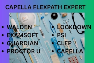do praxis, gre, nursing, walden, capella, chamberlain