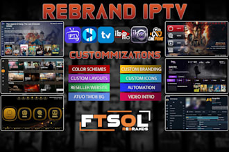 professionally rebrand your iptv app