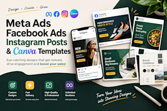 design meta ads and instagram facebook ad creatives