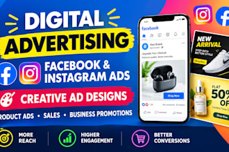 create high converting facebook and instagram ad designs