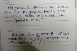 do neat and clean handwriting