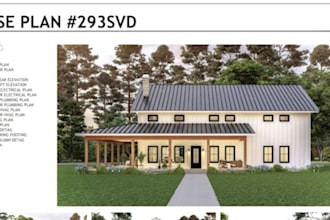draw barndominium pole plans