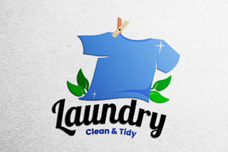 design a professional cleaning or maintenance service logo