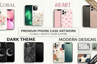 design elegant mobile case cover artwork