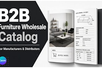 a b2b furniture wholesale catalog for manufacturers and distributors
