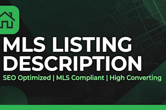 write seo optimized mls real estate listing description